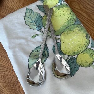Vintage English Stainless Steel Serveware